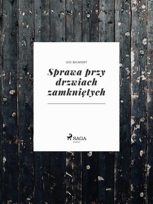 cover image of Sprawa przy drzwiach zamkniętych